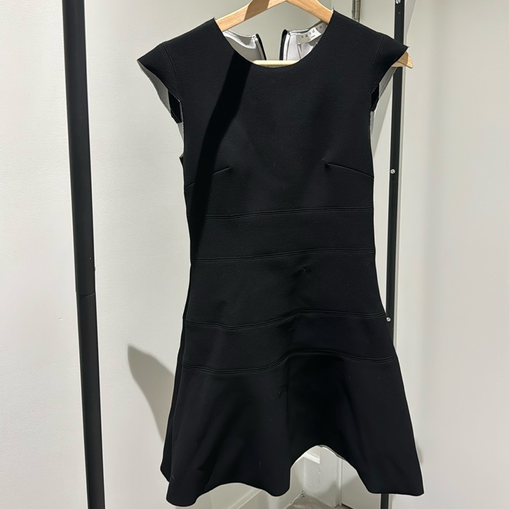 Sandro black dress